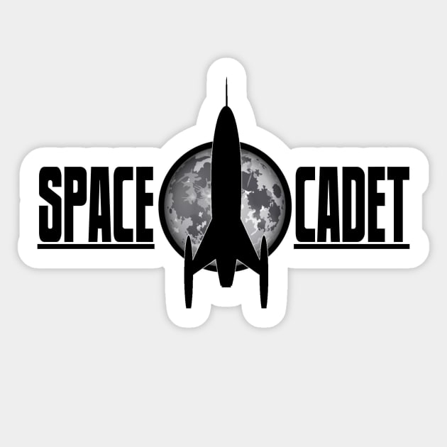 Space Cadet Sticker by The Atomic Robot